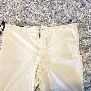 Polo by Ralph Lauren White Chinos Classic Cotton Blend